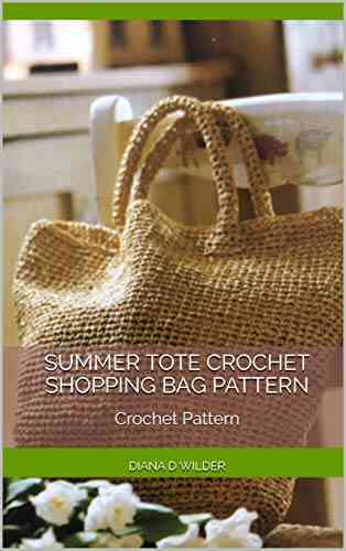 Summer Tote Crochet Shopping Bag Pattern: Crochet Pattern