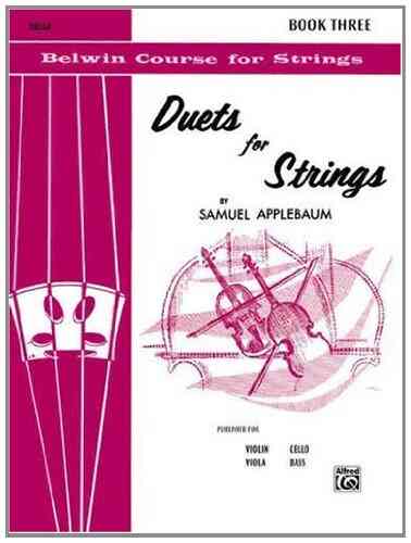 Duets For Strings: Cello (Belwin Course For Strings Bk 3)