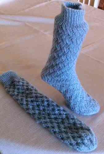 EZ Ladies Zig Zag Tube Socks