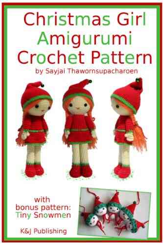 Christmas Girl Amigurumi Crochet Pattern