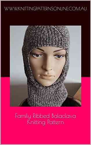 Family Ribbed Balaclava Knitting Pattern Rory