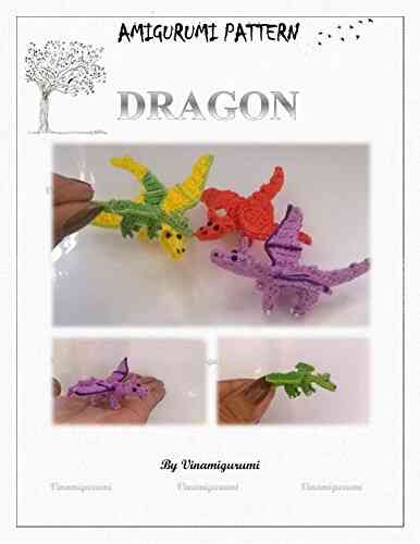 Animal Amigurumi: Mini Dragon Pattern Miniature Amigurumi Animals Crochet # 114