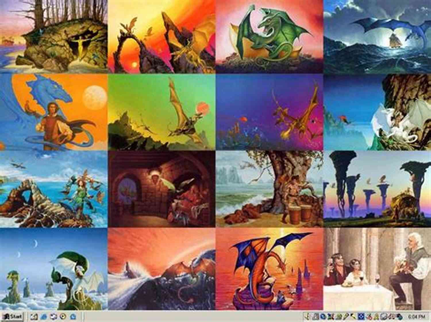 A Collage Of Key Characters From The Dragonriders Of Pern Series The Dragonriders Of Pern: Dragonflight Dragonquest The White Dragon (Pern: The Dragonriders Of Pern)