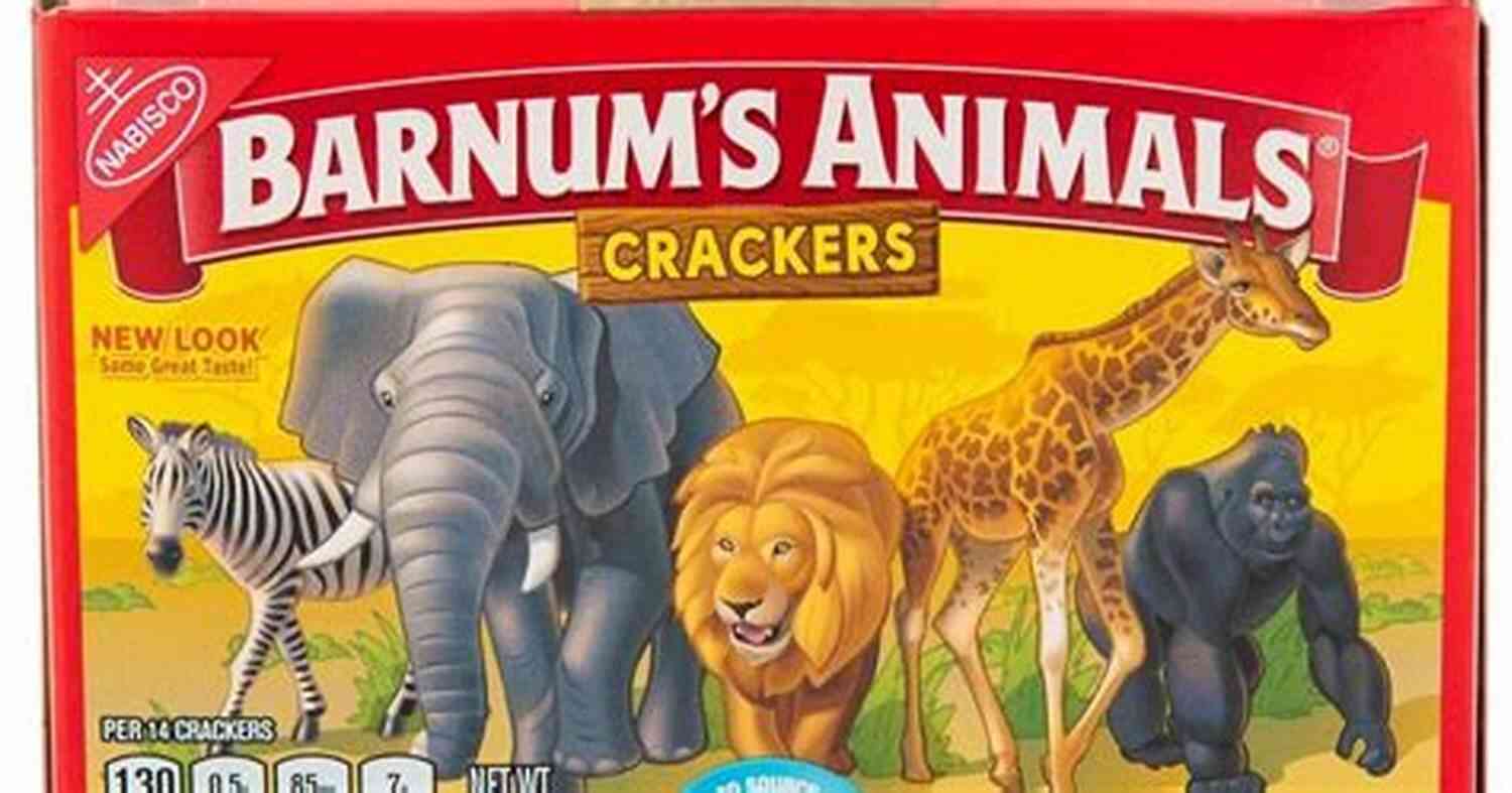 A Group Of Animal Crackers On An Adventure Through A Forest, With A Monkey Leading The Way. Have Animal Crackers Will Travel
