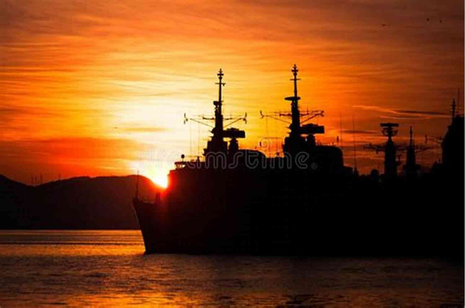 A Man Silhouetted Against A Backdrop Of Battleships And Explosions The Accidental War: A Novel (Praxis 1)