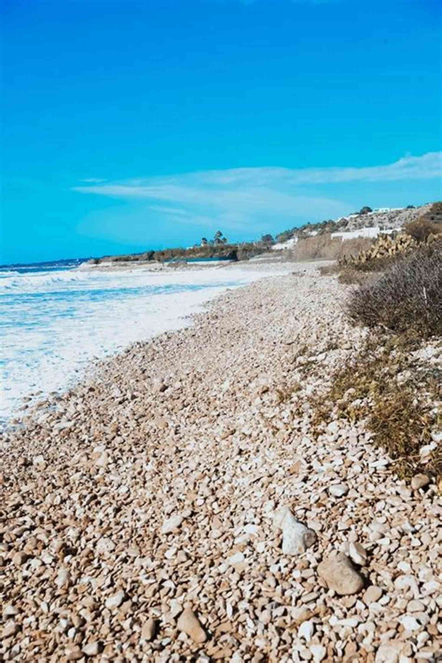 A Serene Beach With Crystal Clear Water Reflecting The Vibrant Summer Sky Never Give Up: As Seasons Come And Go