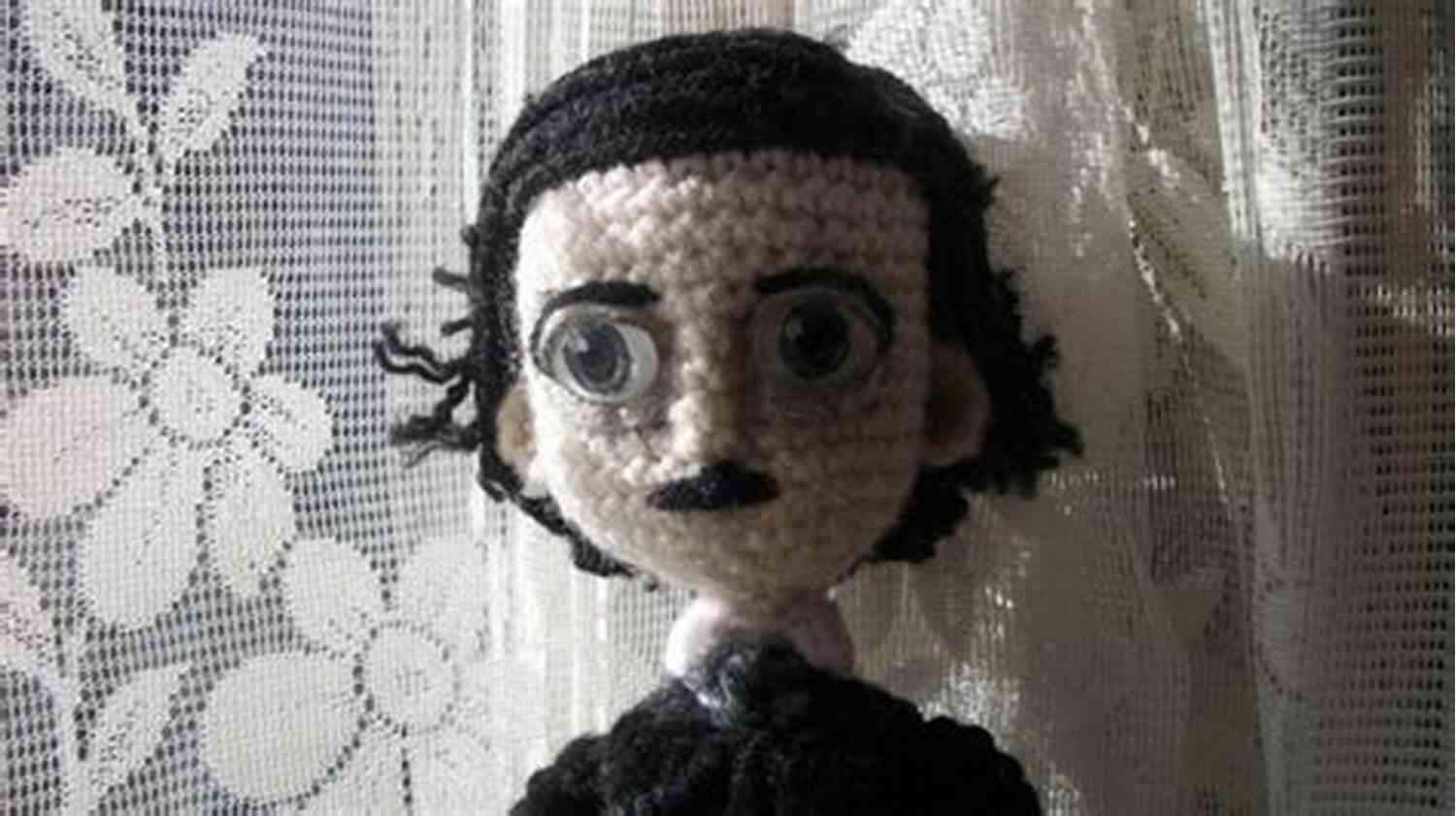 Amigurumi Jellyfish Crochet Edgar Allan Poe Intriguing Blend Of Literature And Craftsmanship Amigurumi Jellyfish Crochet Edgar Allan Poe