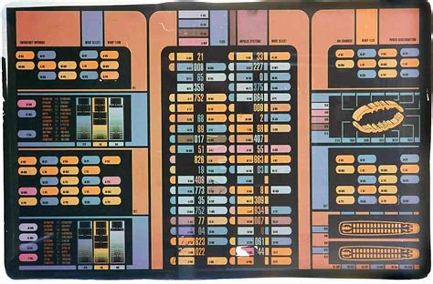 Control Panel Of The Starship Legacy Of Stars (Backyard Starship 4)