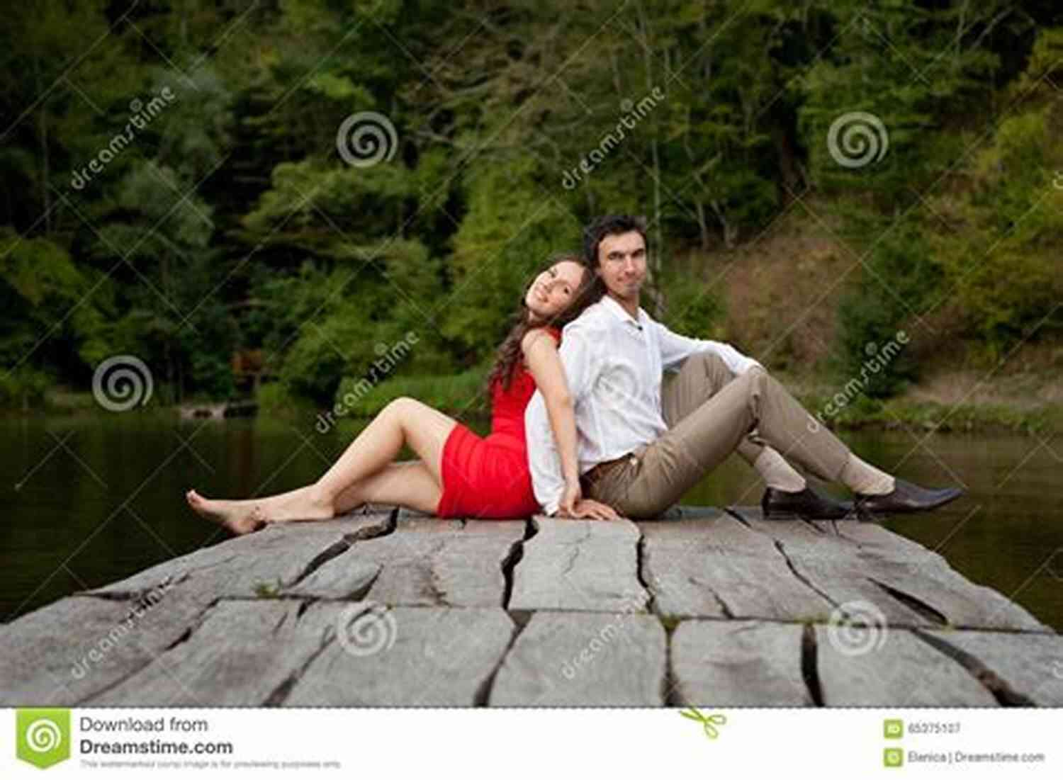 Couple Sitting Back To Back, Looking Puzzled But Where Did I Go Wrong ?