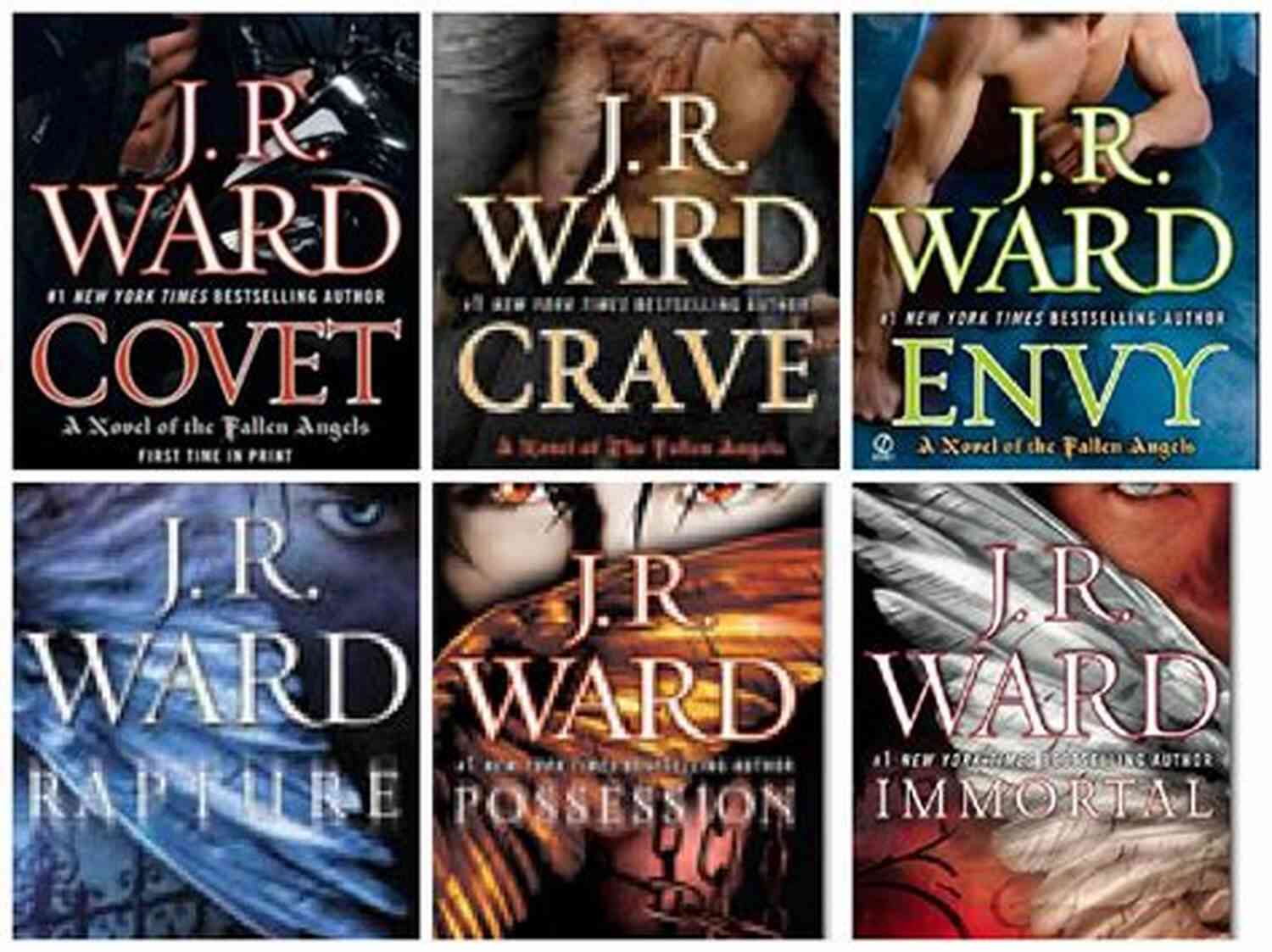 Cover Of Fallen Angels Series By J.R. Ward J R WARD: READING ORDER: MY READING CHECKLIST: BLACK DAGGER BROTHERHOOD FALLEN ANGELS MOOREHOUSE LEGACY JESSICA BIRD NOVELS J R WARD S SHORT STORIES