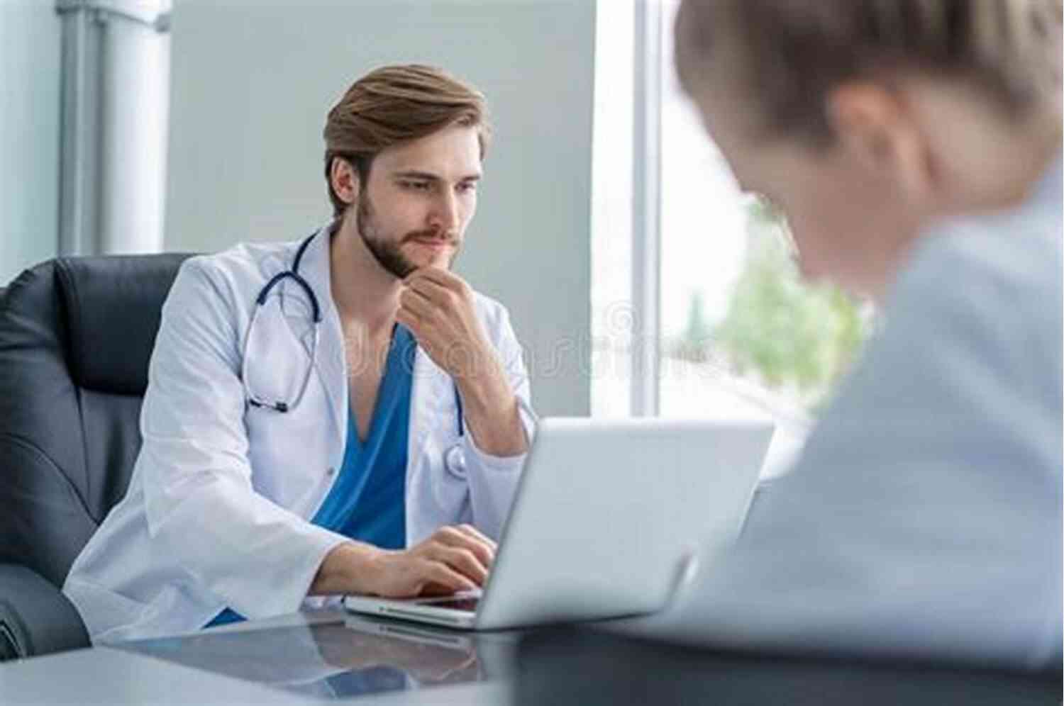 Doctor Discussing Medical Options With A Patient MY BODY MY RIGHT TO DECIDE