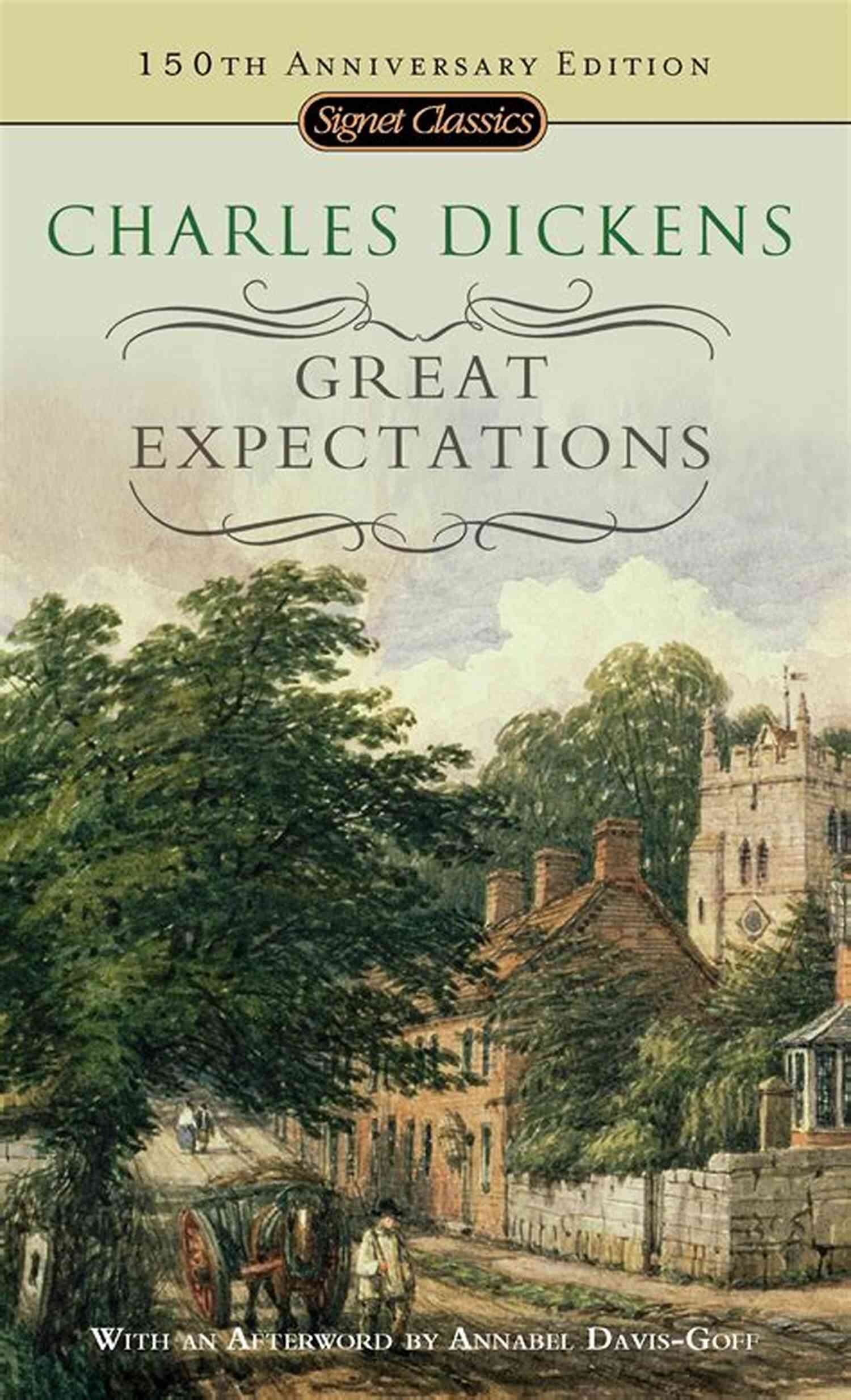 Great Expectations Book Cover Charles Dickens: The Best Works