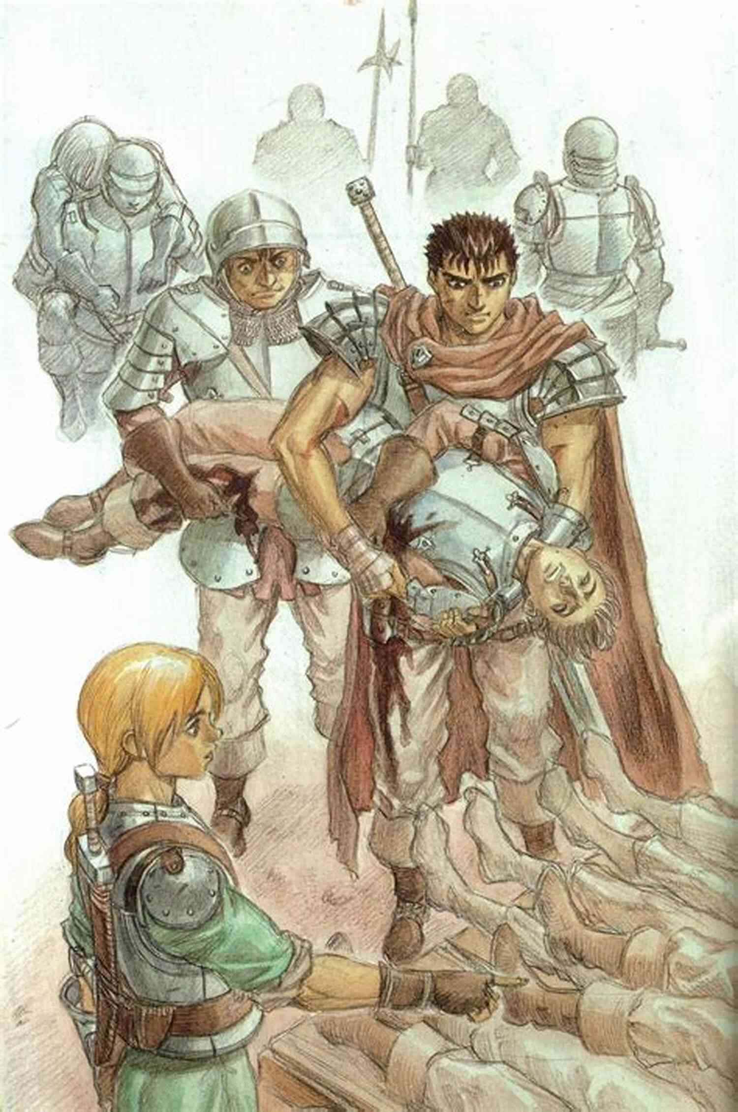 Illustration From Berserk Volume Kentaro Miura Berserk Volume 6 Kentaro Miura