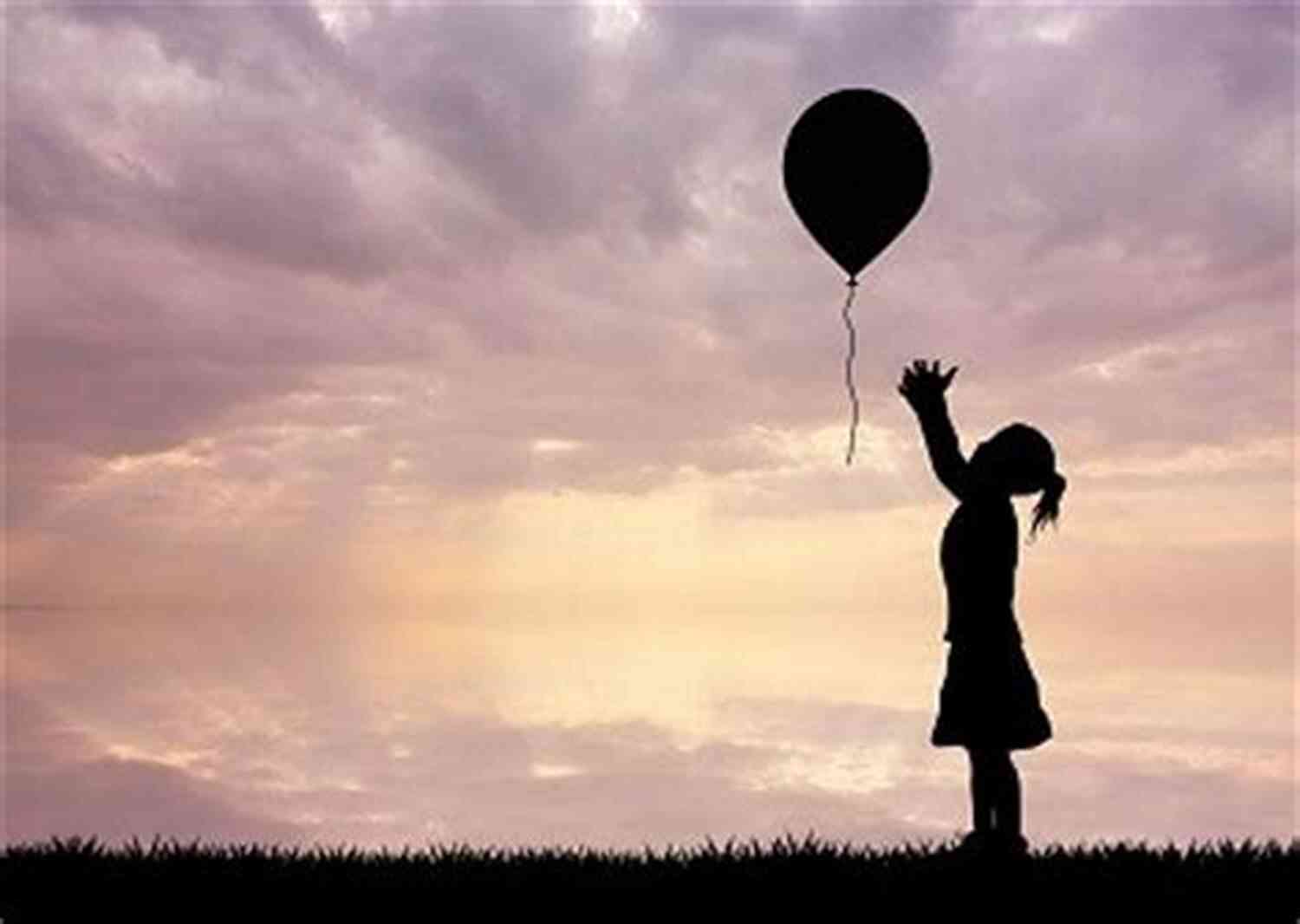 Illustration Of A Person Letting Go Of Balloons Symbolizing Attachments And Burdens The Spiritual Meaning Of Freedom