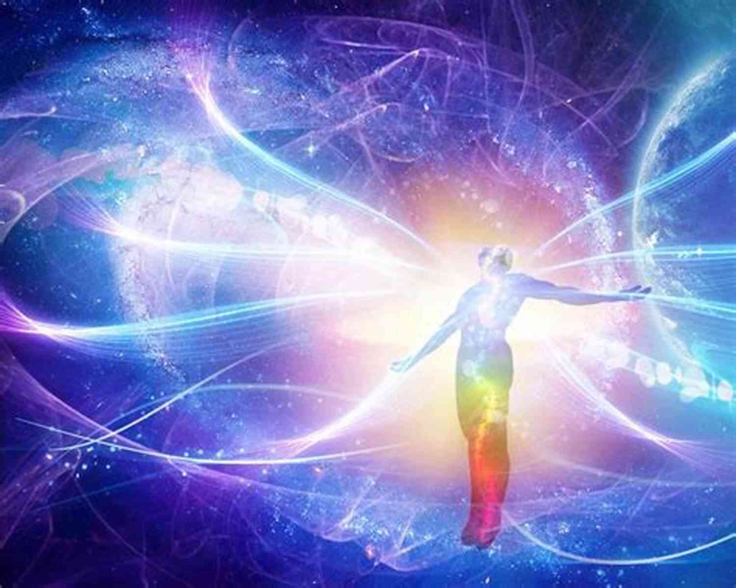 Illustration Of A Person Transcending The Ego And Connecting With The Universe The Spiritual Meaning Of Freedom