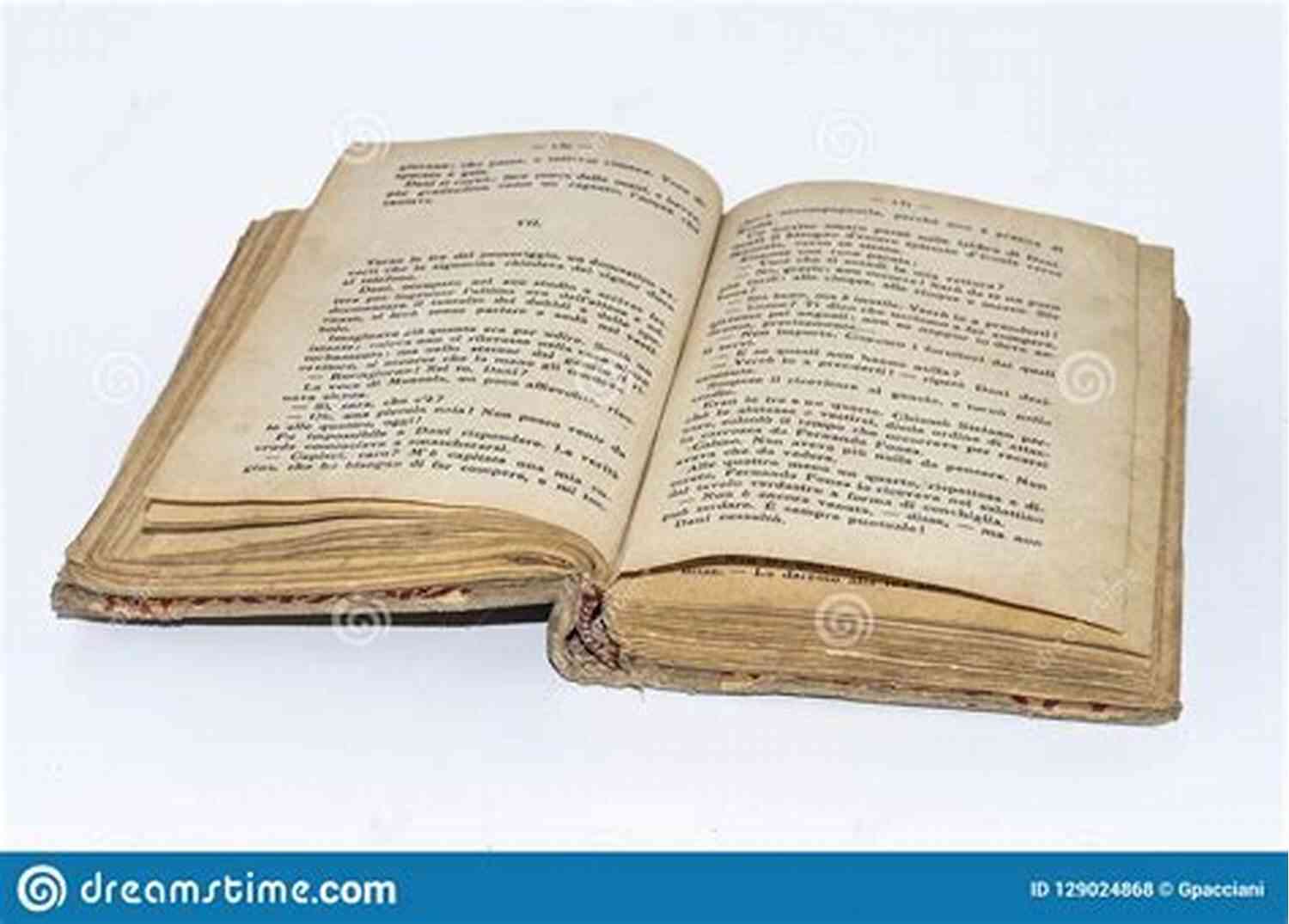 Image Of An Old, Worn Out Book With Yellowed Pages The Nameless And Forgotten: A Poetry