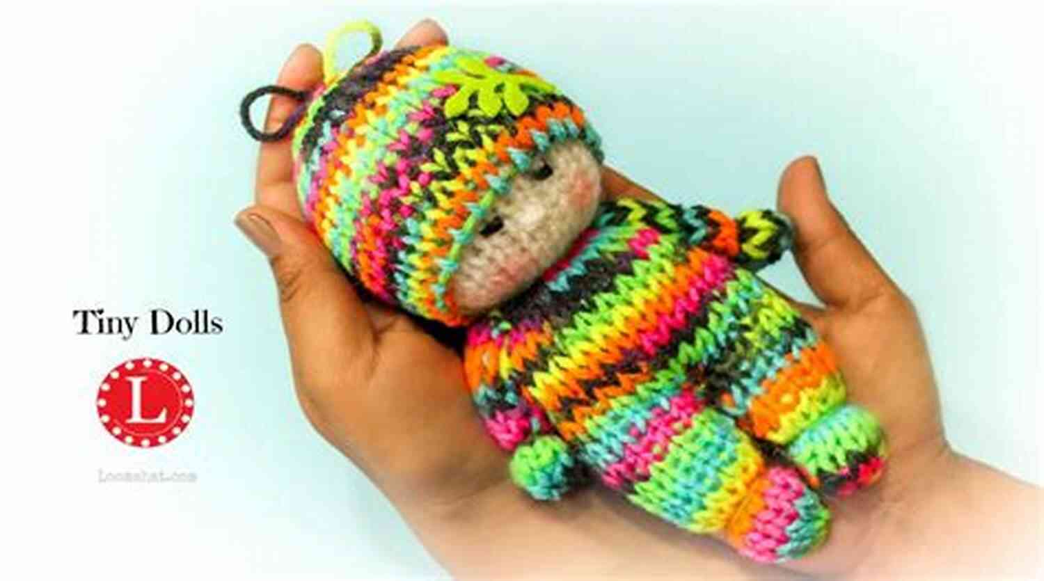 Loom Knitting Tiny Doll Loom Knitting A Tiny Doll