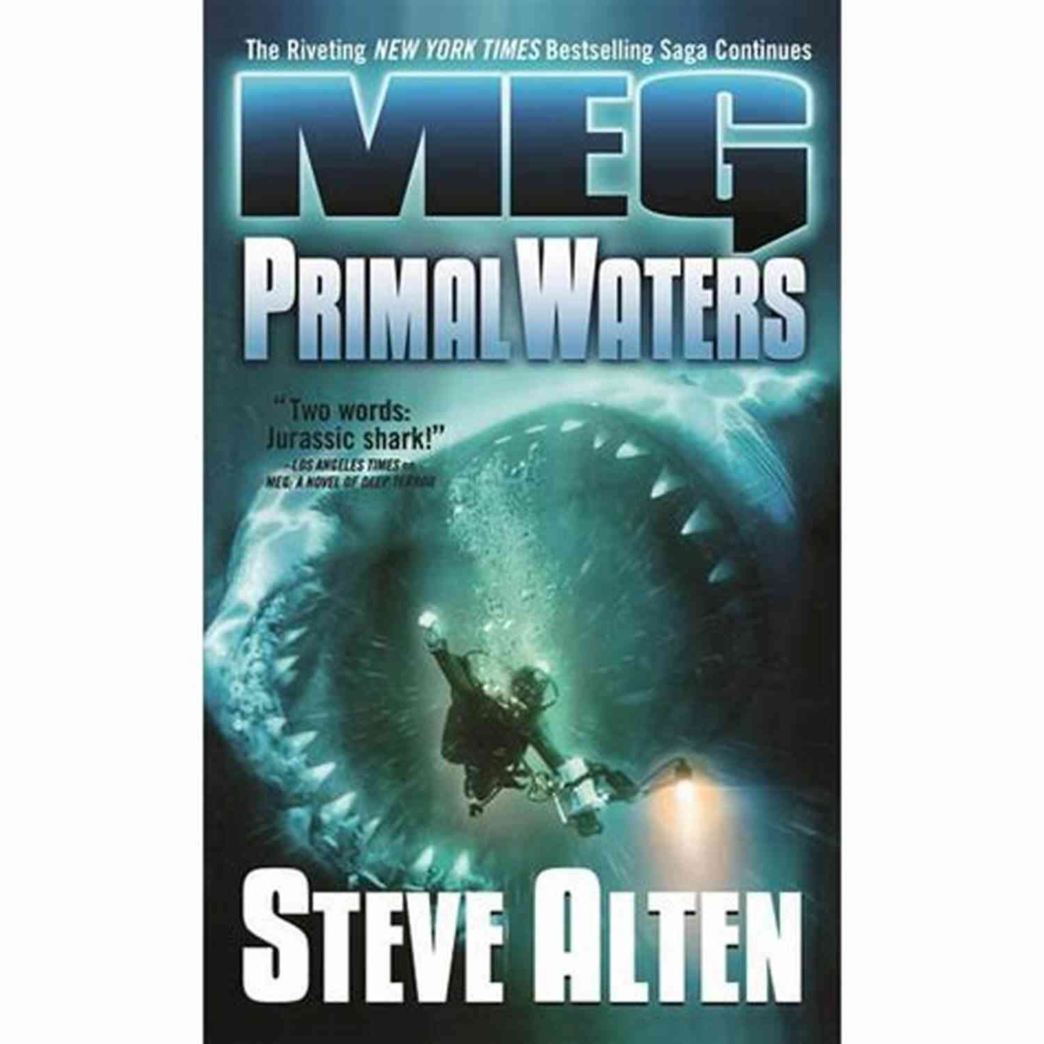 Meg Primal Waters Cover MEG: Primal Waters Steve Alten