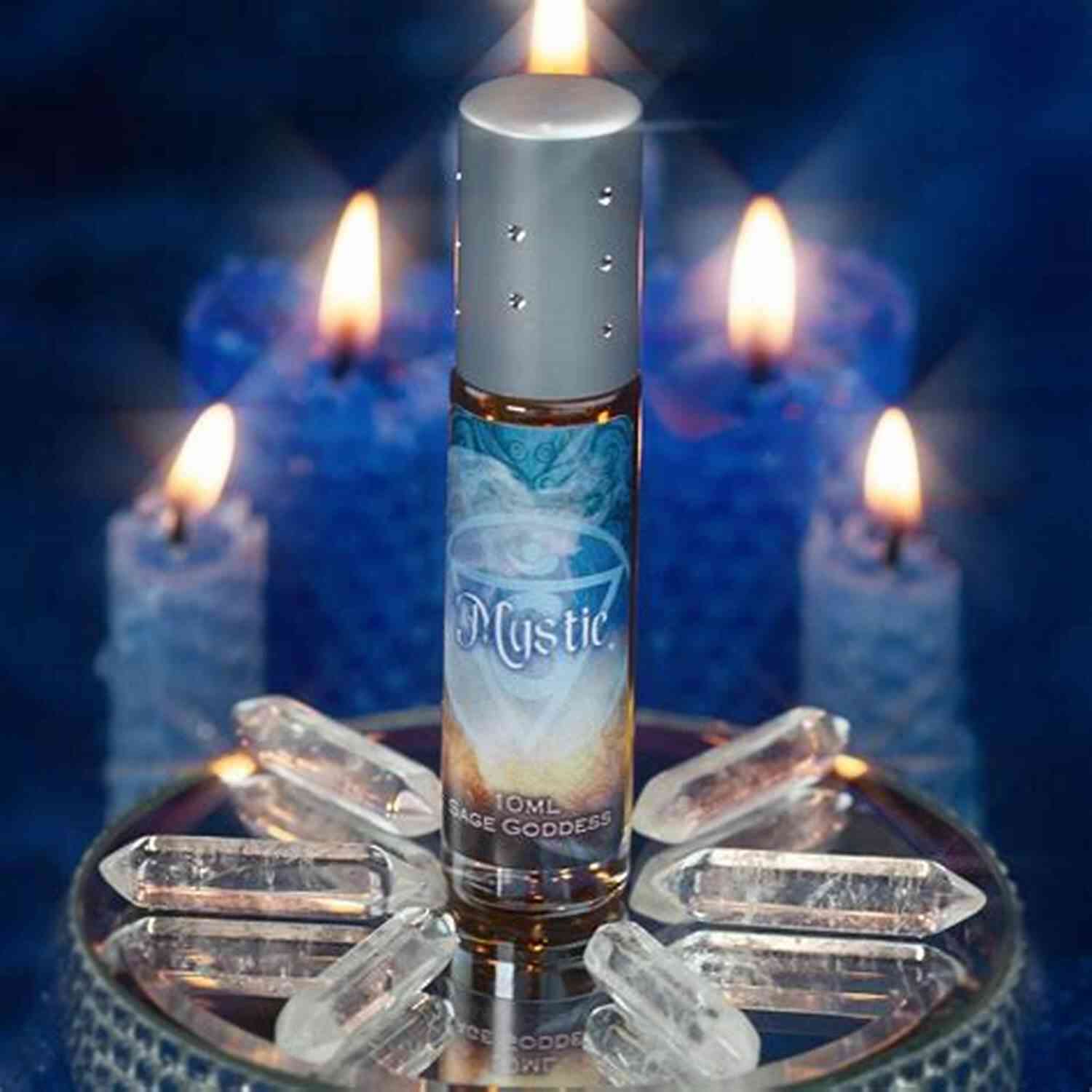 Mystical Perfume Bottle With A Cross Design In A Meadow Oooo That Smell M S CROSS