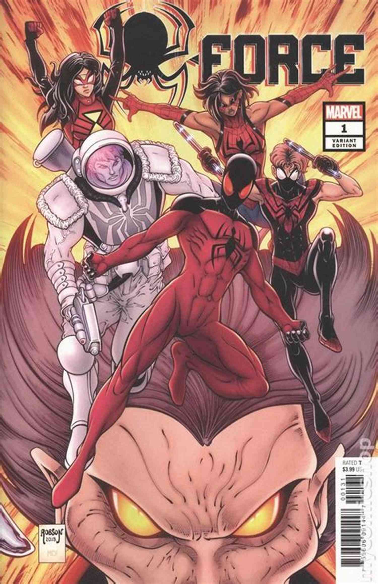 Pre Order Spider Force 2018 Now! Spider Force (2018) #1 (of 3) Christopher Priest