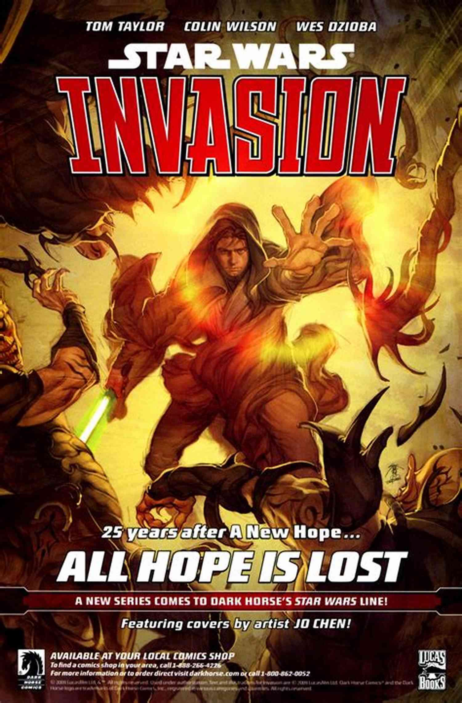 Star Wars Invasion 2009 Tom Taylor Star Wars: Invasion (2009) #2 Tom Taylor