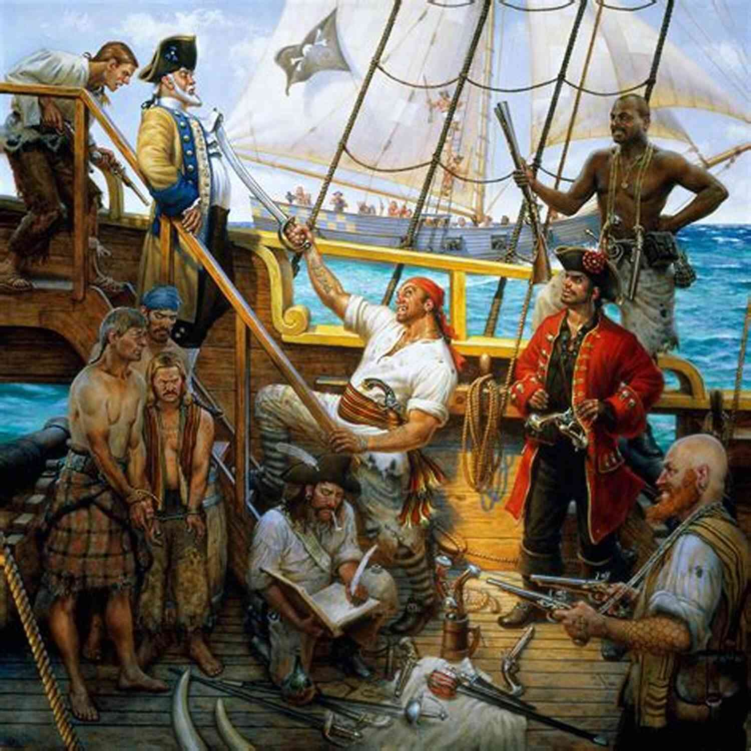 The Macedonian Privateers: A Group Of Brave Sailors On Their Pirate Ship The Macedonian (Privateers Gentlemen) Walter Jon Williams