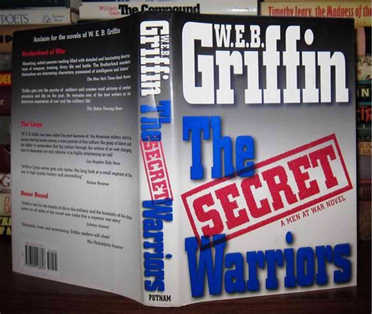 The Secret Warriors Men At War Novel Cover The Secret Warriors: A Men At War Novel