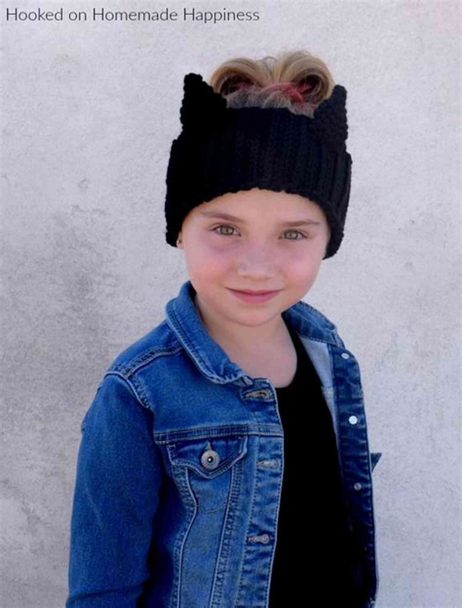 Vintage Cat Ear Warmer Crochet Pattern Cute Kitty Ear Warmer: Crochet Pattern