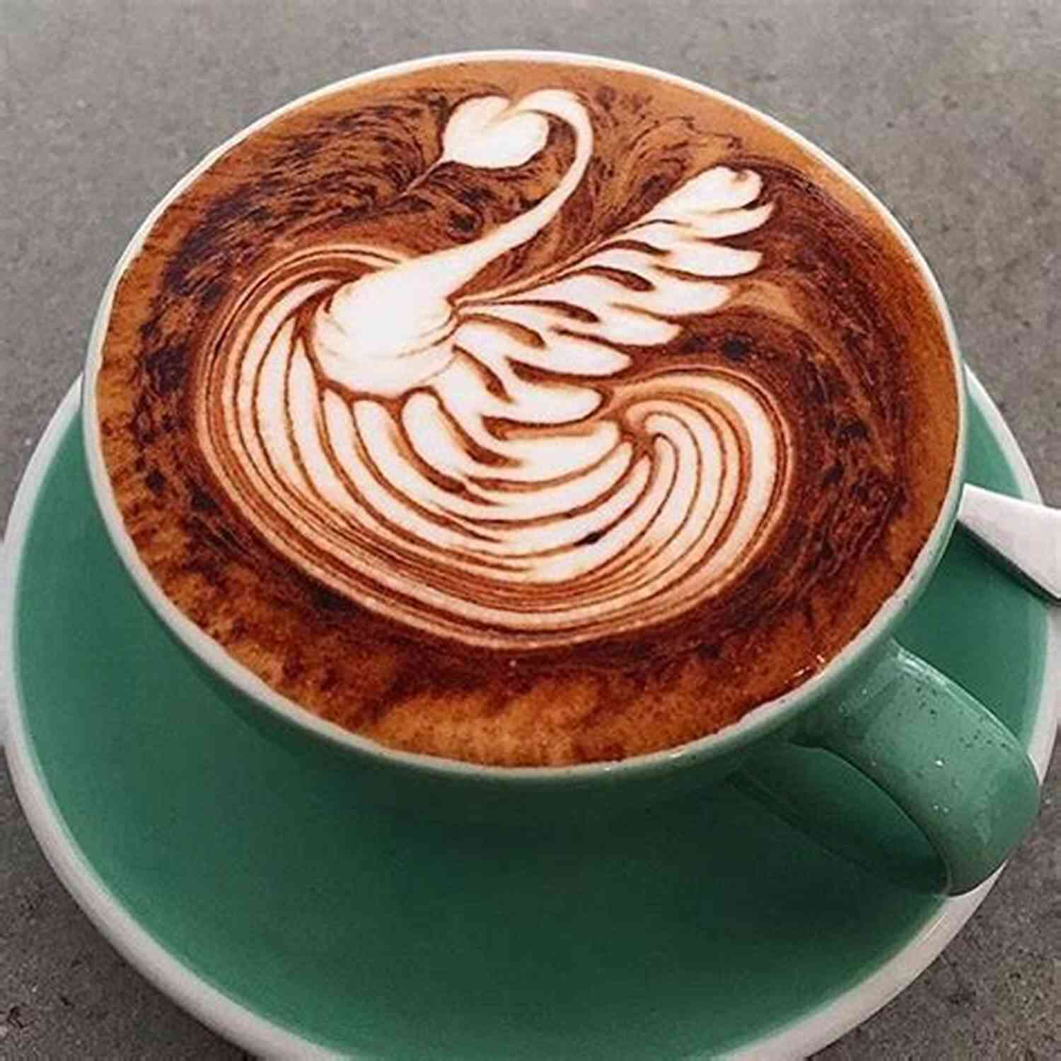 Warm Coffee Nanin Delightful Latte Art Designs Warm Coffee 9 NANIN
