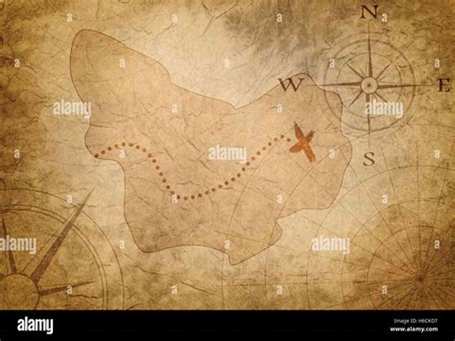 Ancient Treasure Map Showing The Location Of The Lobster Trap Treasure In The Lobster Trap: A Cozy Short Read Mystery (The Nelson Mysteries 5)