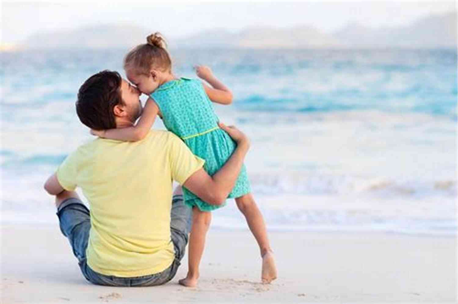 Father And Daughter Having A Heartfelt Conversation The Jab? : Having Conversations With Our Children